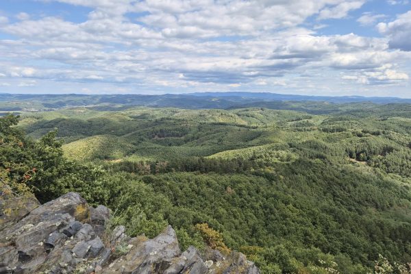 Kilátás a Nagy-kőről (Bárna mellett)